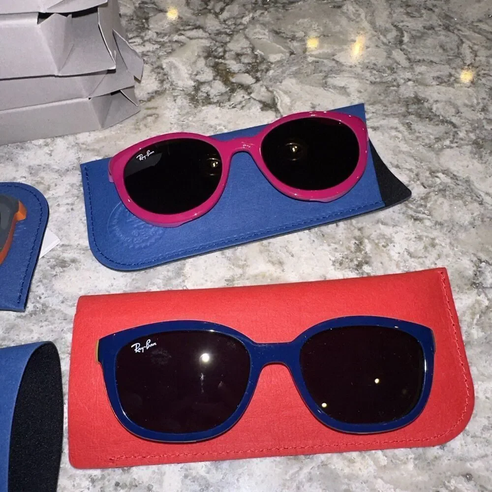 Lot of 6 Ray-Ban RY1632C Youth Sunglasses – For Parts/Repair – Asst Colors